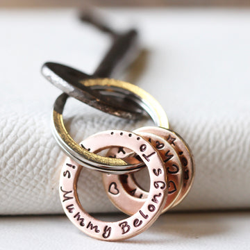 This Mummy Belongs To Copper Keyring