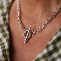 Solo T-Bar Necklace - Thumbnail 4