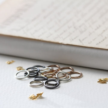 Individual Spinning Rings for Story Bracelets