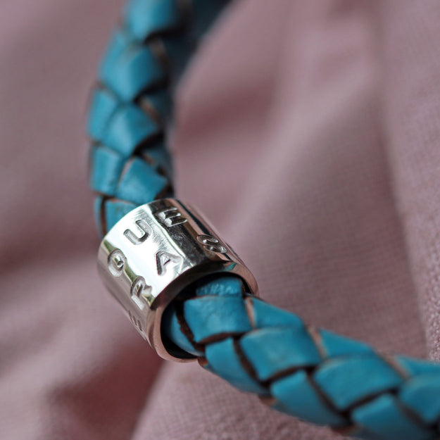 Personalised Silver Memo Bracelet