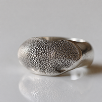 Silver Snozza™ Dog Nose Impression Ring - Thumbnail 2