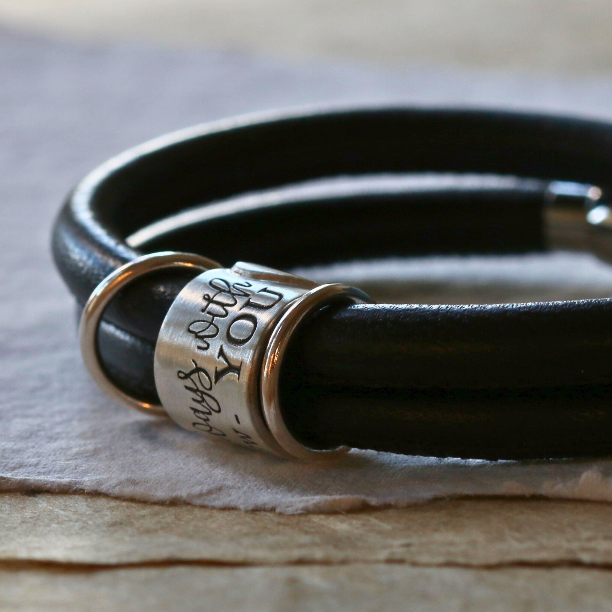 Personalised Always With You Ashes Story Bracelet