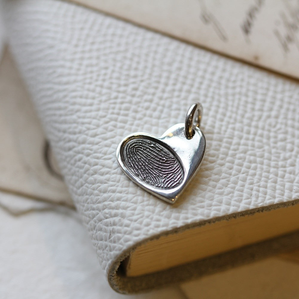 Heart Fingerprint Pendant