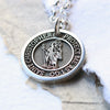 Personalised Silver Saint Christopher Pendant - Thumbnail 6