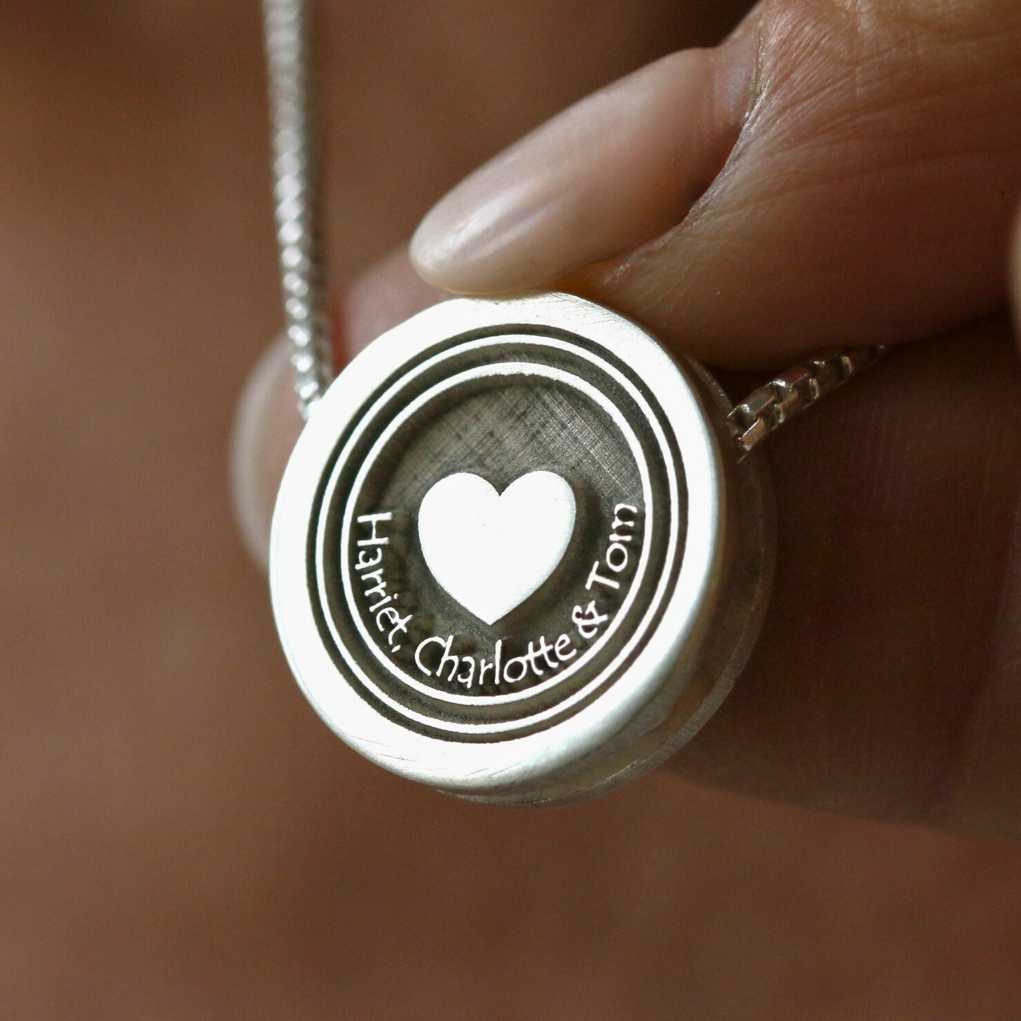 Heart Echo Necklace