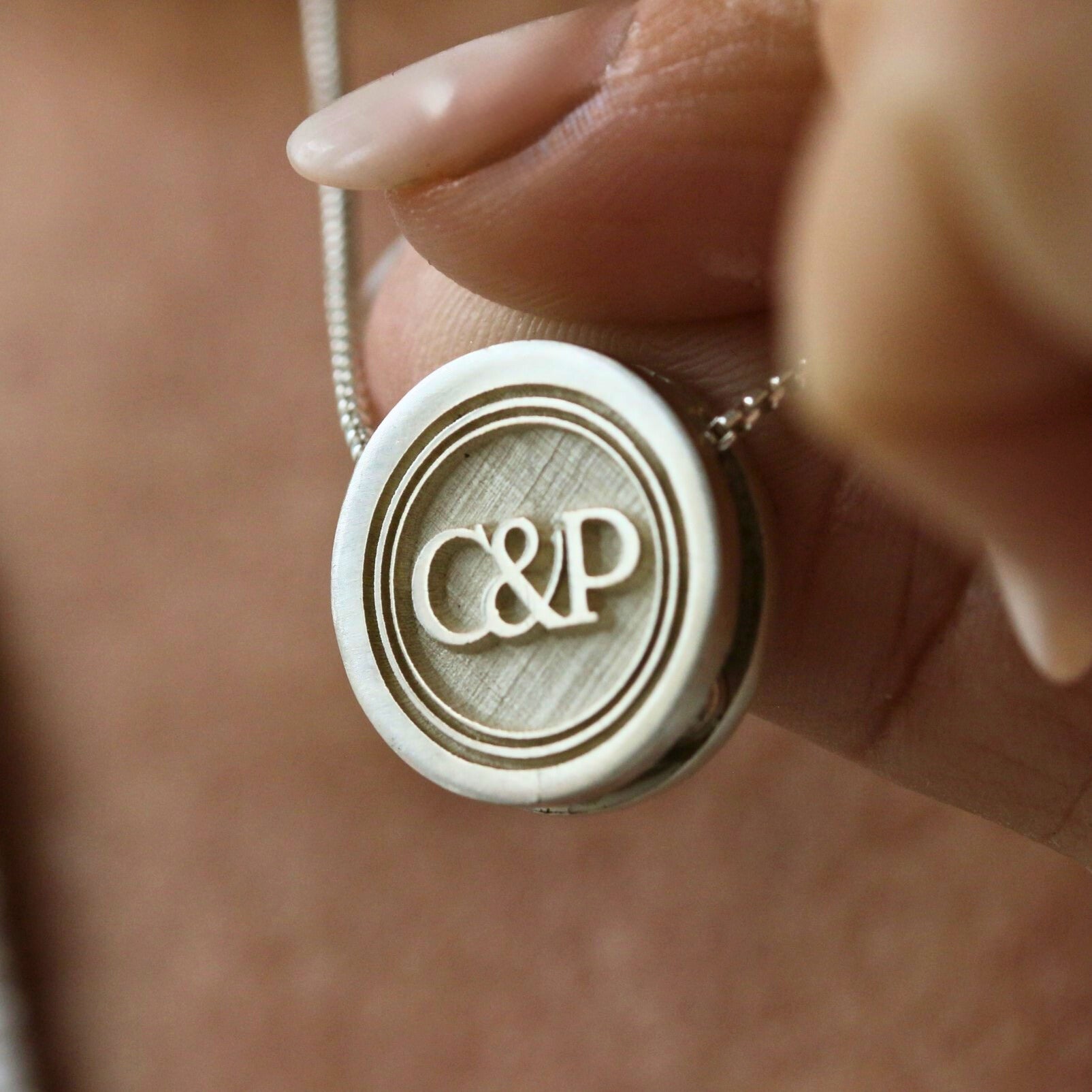 Monogram Echo Necklace