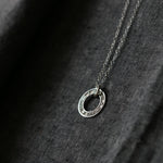 Women's Personalised Silver Washer Necklace - Image 6