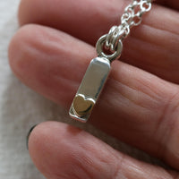 Secret Chamber Bar Ashes Necklace - Thumbnail 3