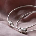 Personalised Silver Memo Bangle - Image 7