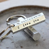 Personalised Hex Bar Keyring - Thumbnail 1