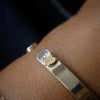 Silver Ashes Cuff Bracelet - Thumbnail 4