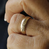 Secret Message Gold Elvish Ring - Thumbnail 1