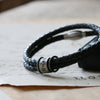 Hammered Black Story Bracelet - Thumbnail 5