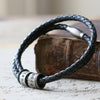 Hammered Black Story Bracelet - Thumbnail 7