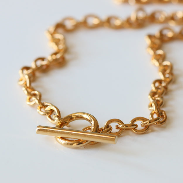 Solo Gold Vermeil T-Bar Bracelet - Image 10