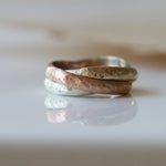 9ct Gold Russian Wedding Ring - Image 3