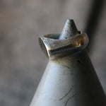 Sand Cast Personalised Silver Signet Ring - Image 7