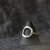 Hammered Silver Open Circle Ring - Thumbnail 11