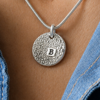 Silver Dog Nose Print Bracelet - Thumbnail 3