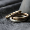 Sand Cast Gold Ring - Thumbnail 1