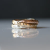 9ct Gold Russian Wedding Ring - Thumbnail 8