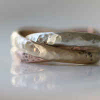9ct Gold Russian Wedding Ring - Thumbnail 9