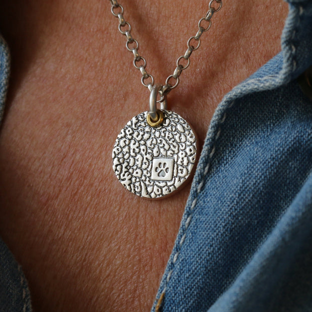 Silver Dog Nose Print Bracelet - Image 5