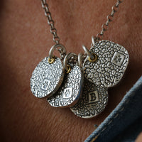 Silver Dog Nose Print Necklace - Thumbnail 8