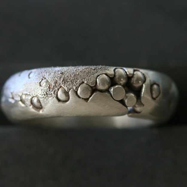 Silver Seafoam Ring (Matte) - Image 2
