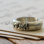 Silver Seafoam Ring (Chain) - Image 1