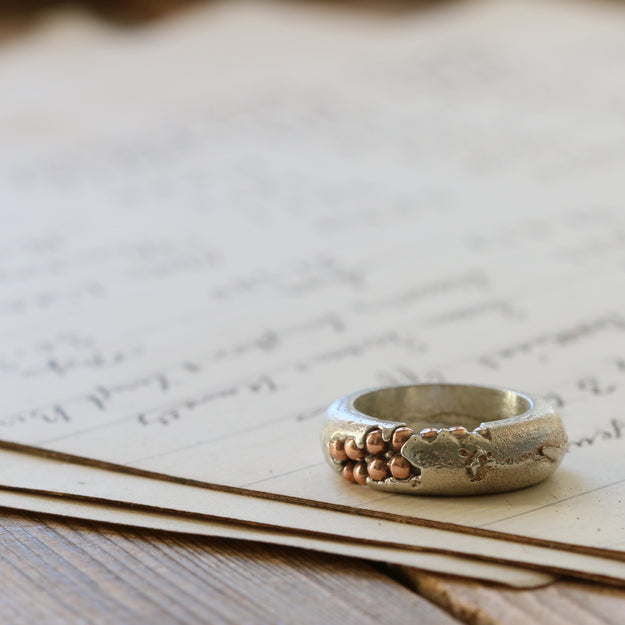 Silver Seafoam Ring (Matte) - Image 9
