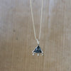 Indigo Blue Trilliant Tourmaline Necklace - Thumbnail 2