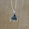 Indigo Blue Trilliant Tourmaline Necklace - Thumbnail 1