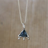 Indigo Blue Trilliant Tourmaline Necklace - Thumbnail 3