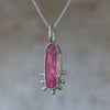 Cotton Candy Pink Tourmaline Necklace - Thumbnail 2