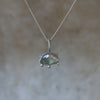 Watermelon Trilliant Tourmaline Necklace - Thumbnail 4