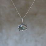 Watermelon Trilliant Tourmaline Necklace - Image 4