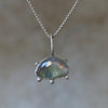 Watermelon Trilliant Tourmaline Necklace - Thumbnail 2