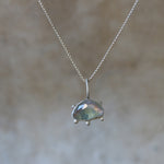 Watermelon Trilliant Tourmaline Necklace - Image 5