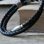 Hammered Black Story Bracelet - Image 12