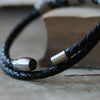 Hammered Black Story Bracelet - Thumbnail 13