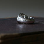 Silver Oval Signet Ring - Image 11