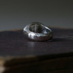 Silver Oval Signet Ring - Image 12