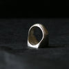 Silver Square Signet Ring - Thumbnail 7