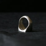 Silver Square Signet Ring - Image 7