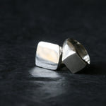 Silver Square Signet Ring - Image 4