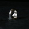 Silver Round Signet Ring - Thumbnail 7