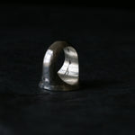 Silver Round Signet Ring - Image 7