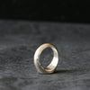 Silver Round Signet Ring - Thumbnail 9