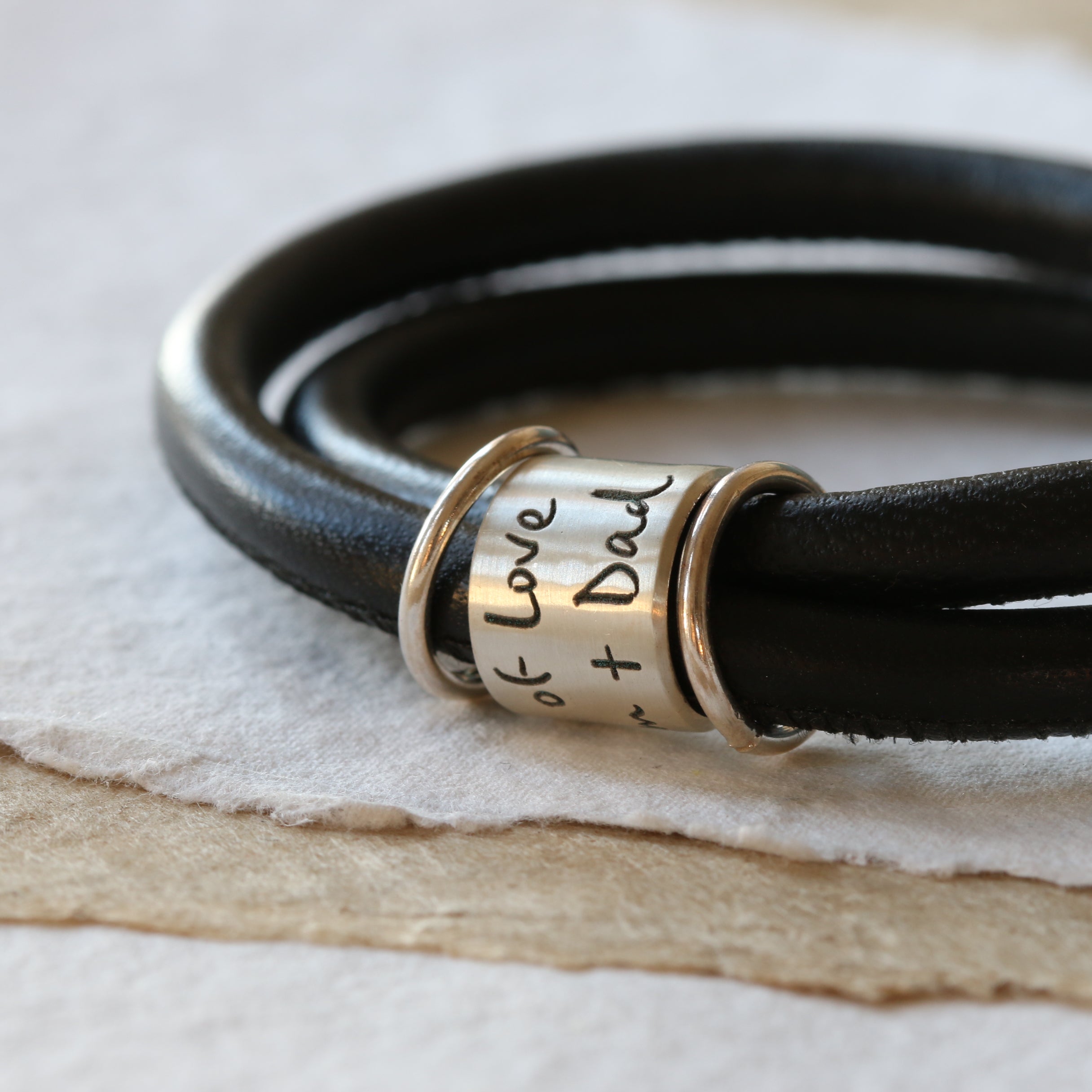 Own Handwriting Story Bracelet